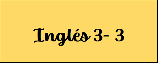 INGLÉS 3-3