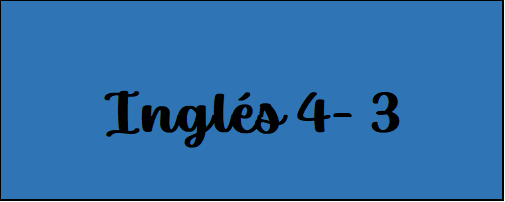 Inglés 4- 3